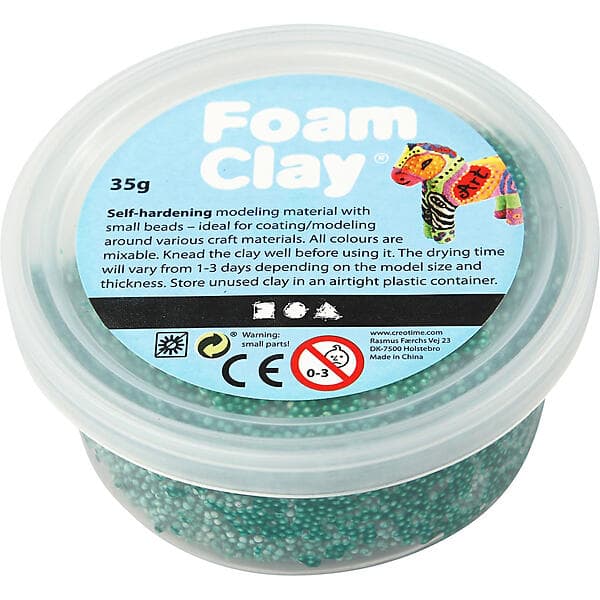 Foam Clay Lera Mörkgrön 35g