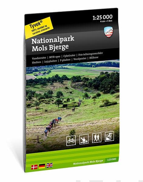 : Nationalpark Mols bjerge 1:25.000