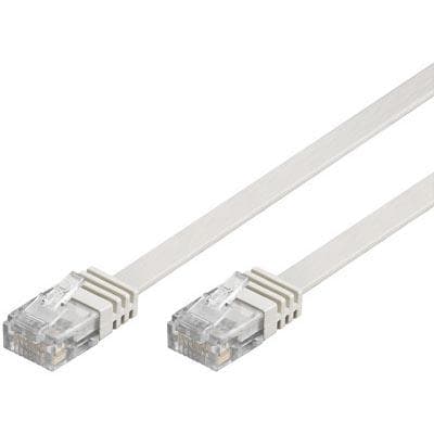 Deltaco Flat U/UTP Cat6 RJ45 - RJ45 3m