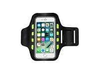 Sinox sports armband with LED light for iPhone. Black