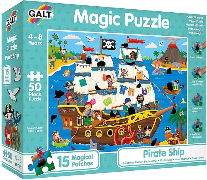 MAGIC Puzzle Piratskepp 50 Bitar