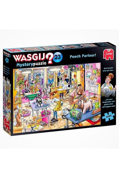 Wasgij ? Mystery #23 Pooch Parlour! 1000 Bitar