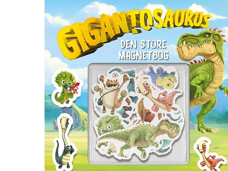 Gigantosaurus Den store magnetbog