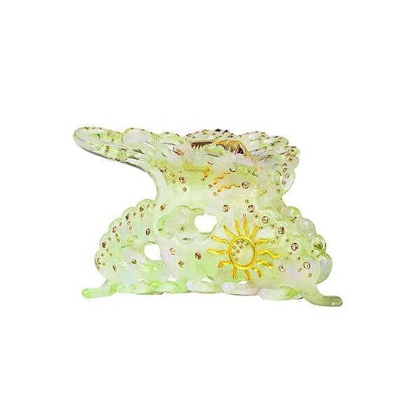 Maanesten Papillon Hair Claw Lime