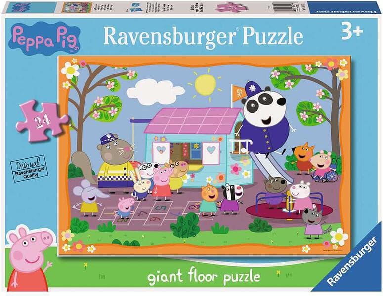 Ravensburger Peppa Pig Clubhouse Golvpussel 24 Bitar