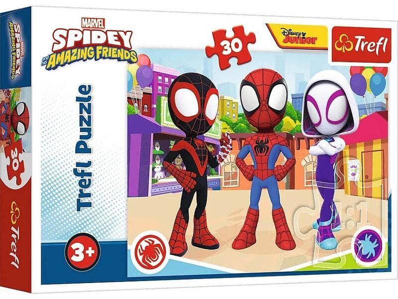 Trefl Marvel Pussel 30 Bitar Spidey and His Amazing Friends