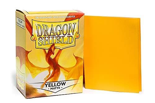 Dragon Shield Sleeves Matte Yellow