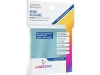 Gamegenic Prime Mini Sleeves Clear Square 51 mm 53x53mm