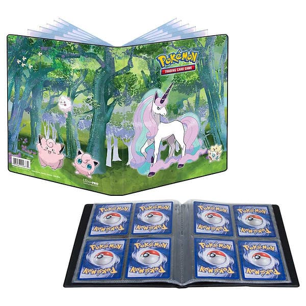 Ultra PRO Gallery Series Enchanted Glade Samlarpärm 4-pocket Portfolio för Pokem