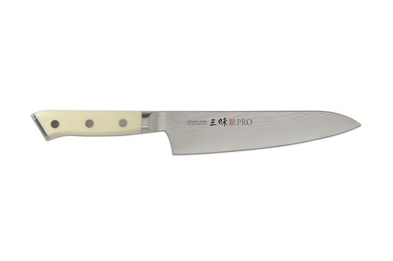 Mcusta Zanmai Pro Damaskus Corian Gyuto 21cm