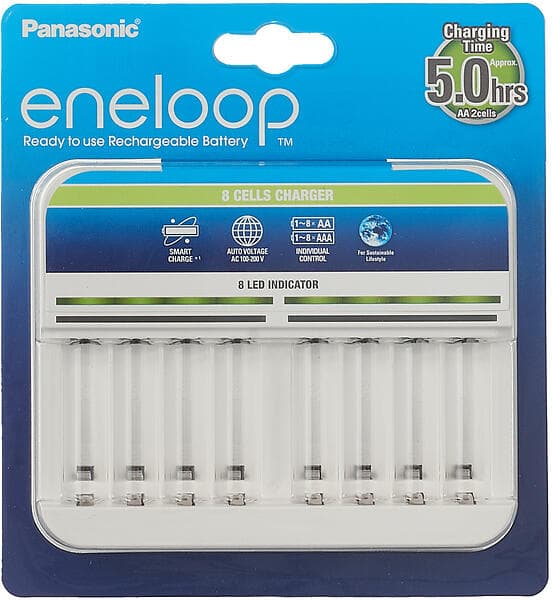 Panasonic Eneloop BQ-CC63E Batterioplader