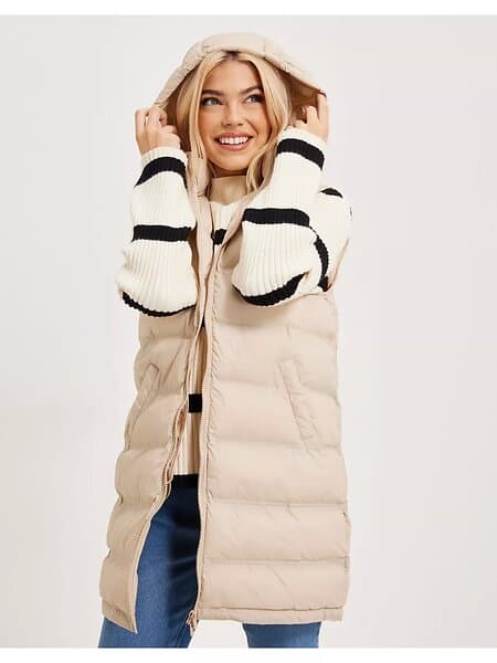 Vila Trish New Padded Long Vest (Dame)