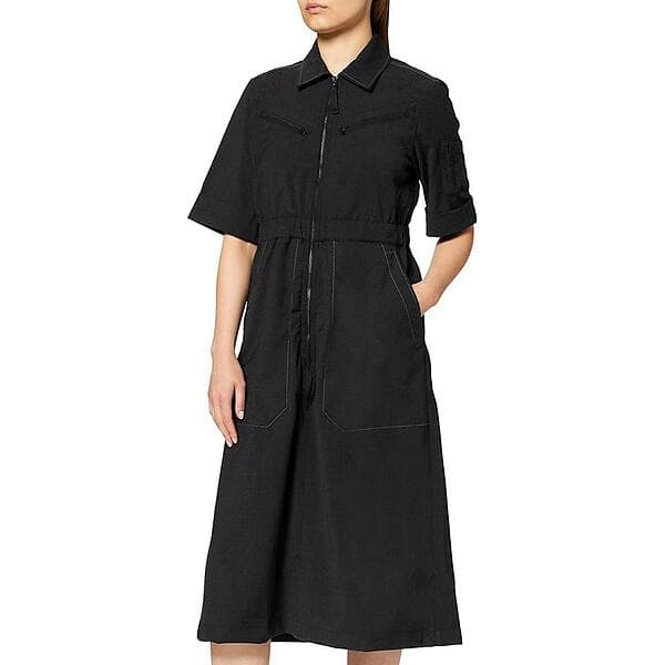 G-Star Raw Flightsuit Holiday Short Sleeve Dress