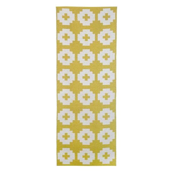 Brita Sweden Flower matta sun (gul) 70x100 cm