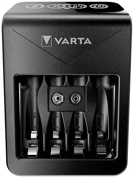 Varta LCD Plug Charger+ 57687 incl. 4xAA 2100mAh