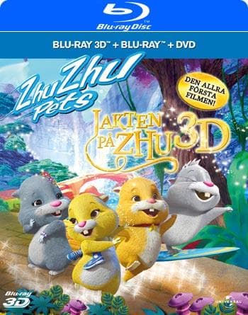 Jakten På Zhu (3D) (BD+DVD) (Blu-ray)