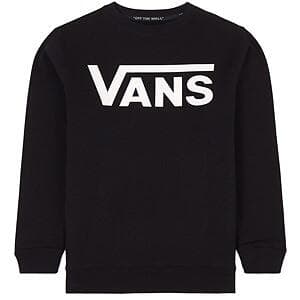 Vans Logo Tröja Svart M (10-12 years)