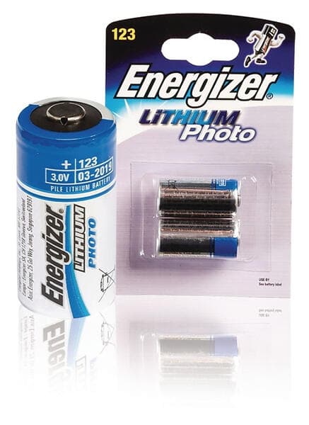 Energizer Batteri Lithium Foto 123 2/FP