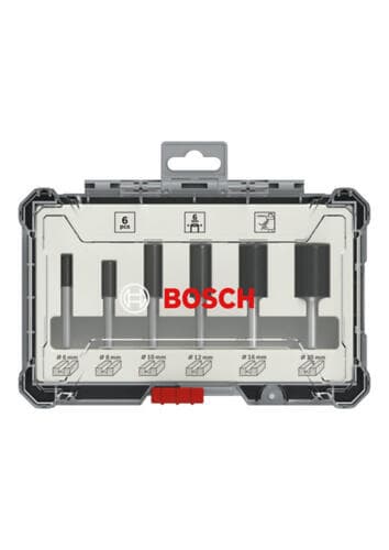 Bosch Fräs borrset 2607017465; 6 st.