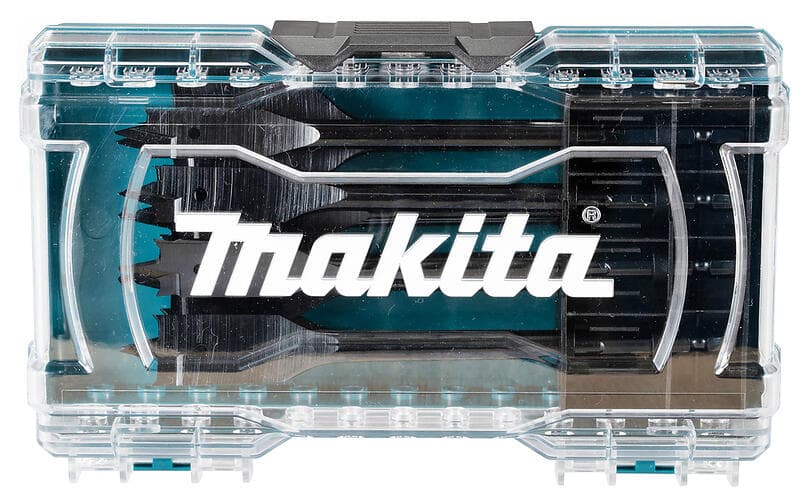 Makita Flatborrsats för trä E-08698; 12-32 mm; 8 st.