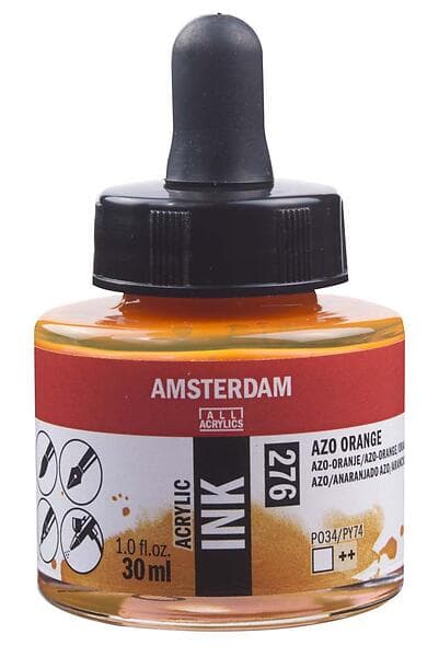 Amsterdam Ink Azo Orange 30ml