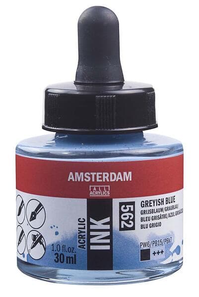 Amsterdam Ink Grey. Blue 30ml