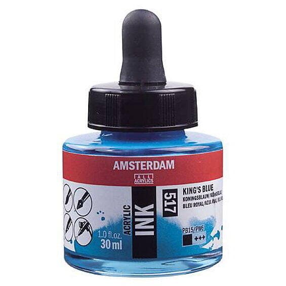 Amsterdam Ink King´s Blue 30ml