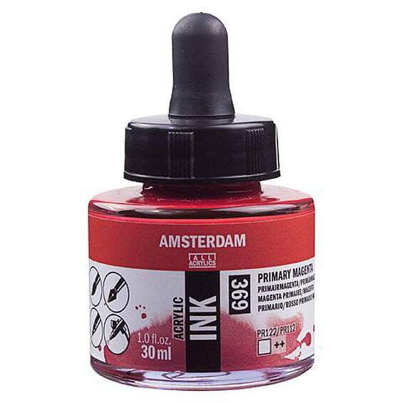 Amsterdam Ink Prm Magenta 30ml