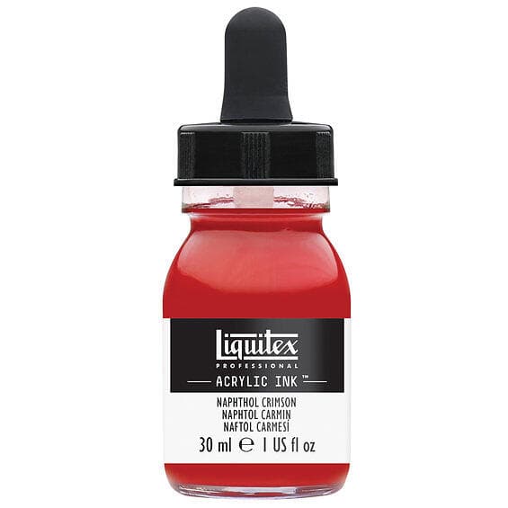 Liquitex Professional Acrylic Ink 30 ml – Naphtol crimson 292