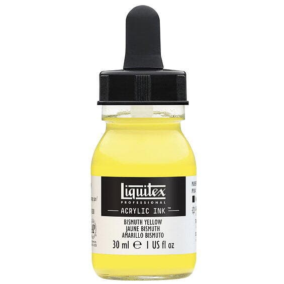 Liquitex Professional Acrylic Ink 30 ml – Bismuth yellow 155