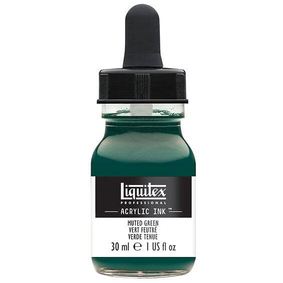 Liquitex Professional Acrylic Ink 30 ml – Muted green 501