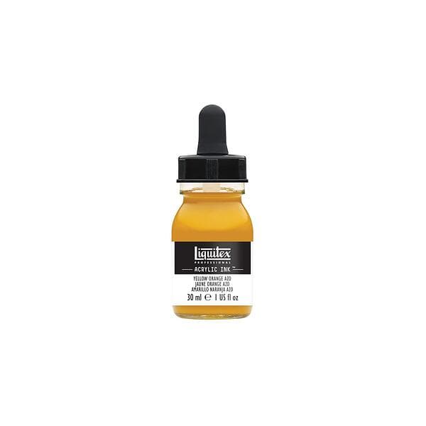 Liquitex Professional Acrylic Ink 30 ml – Yellow orange azo 414