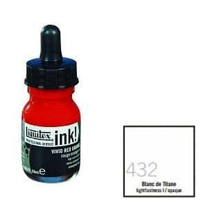 Liquitex Professional Acrylic Ink 30 ml – Titanium white 432