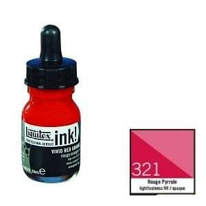 Liquitex Professional Acrylic Ink 30 ml – Pyrrole red 321