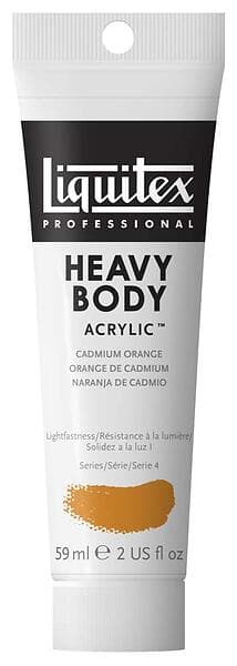 Liquitex Heavy Body akrylfärg 59 ml – 150 Cadmium orange