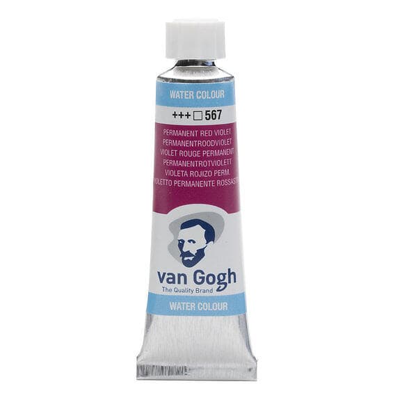 Van Gogh akvarellfärg 10 ml tub – Permanent Red Violet 567