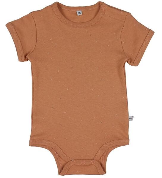 Pippi Baby Bodies k/ä 4-pack Burlwood 74 Baby Body K/Ä