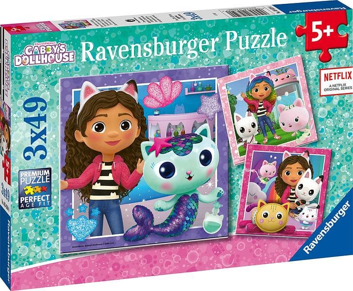 Ravensburger Gabby's Dollhouse 3X