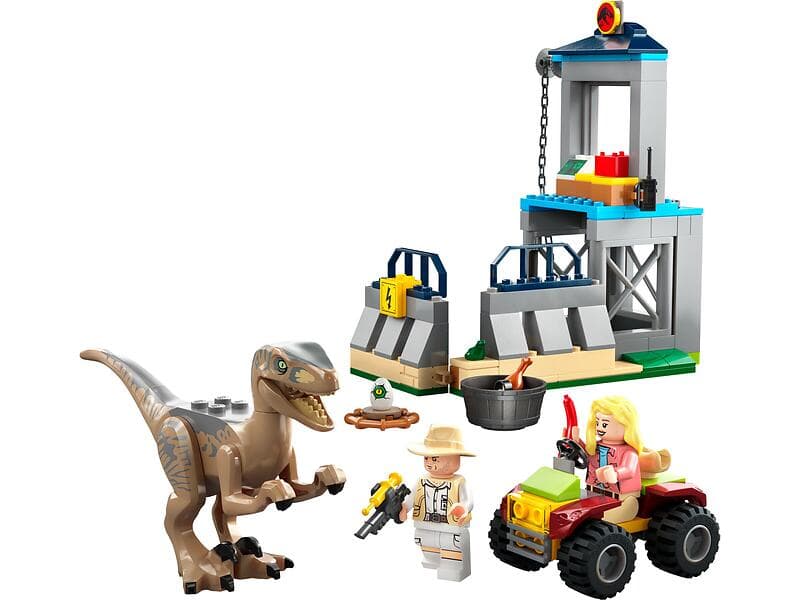 LEGO Jurassic World 76957 Velociraptorflykt