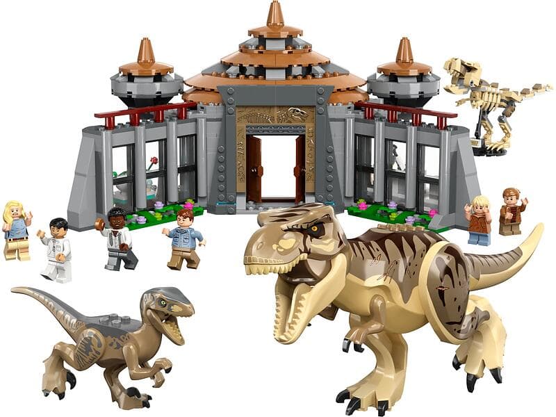 LEGO Jurassic Park 76961 Besökscenter: T. rex raptorattack