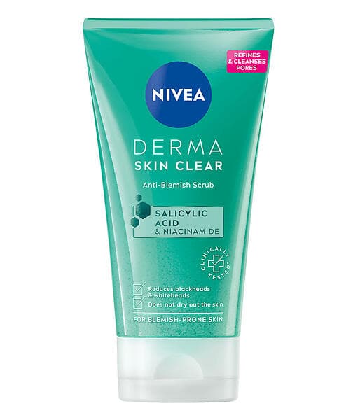 Nivea Derma Skin Clear Anti-Blemish Scrub 150ml