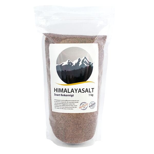 Re-Fresh Superfood Himalayasalt svart fint 1kg